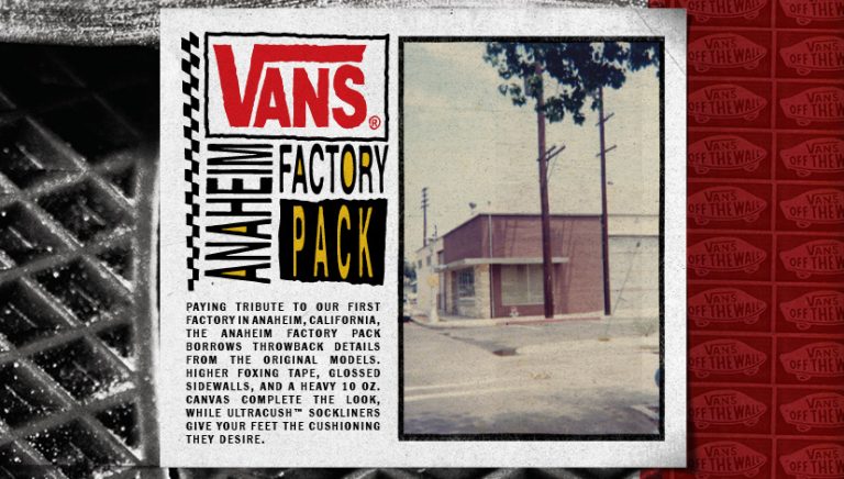 Proč Vans Anaheim Factory?