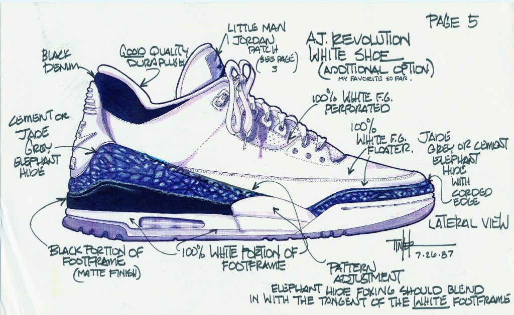 tinker hatfield signature