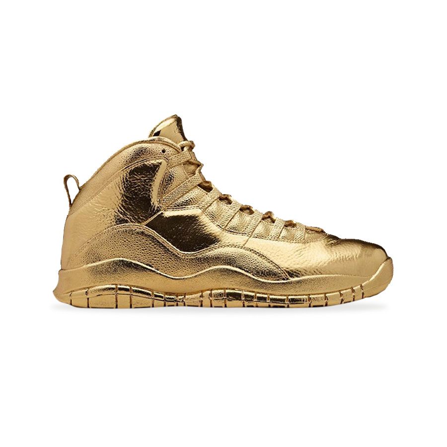 solid gold ovo air jordans