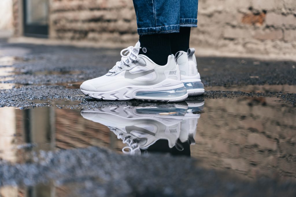 nike air max 270 react white