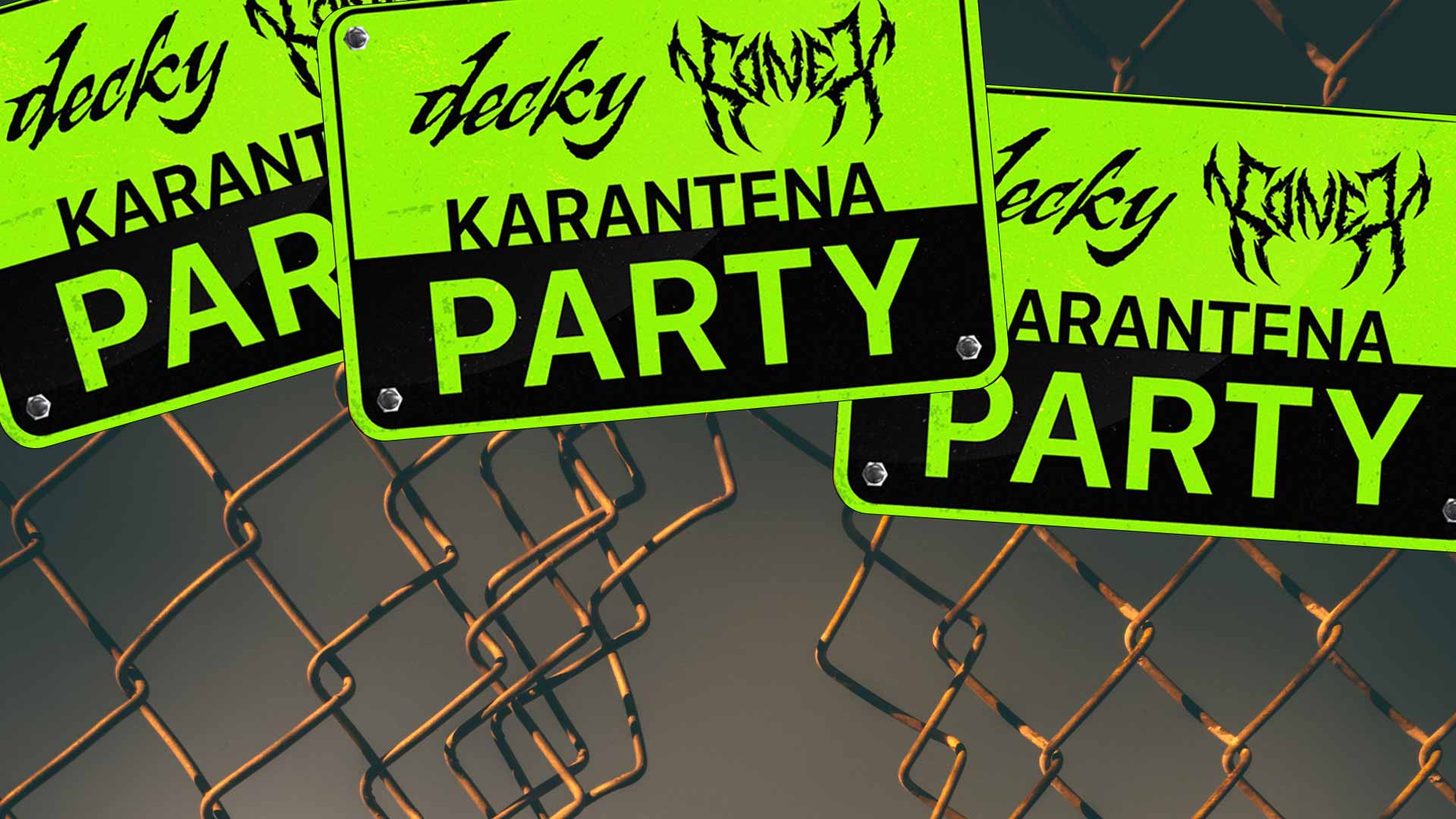 Decky a Konex dnes odstartují Karantena Party. Kdo všechno se na EP objeví?