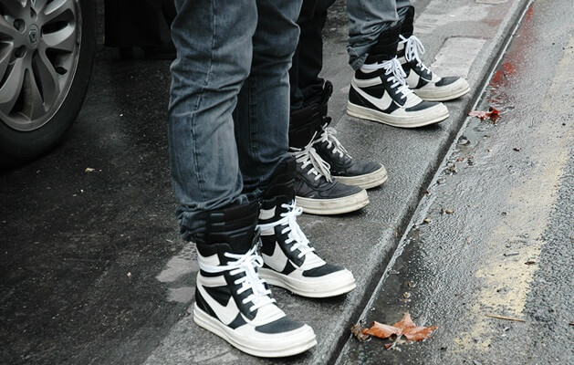 rick owens nike dunks