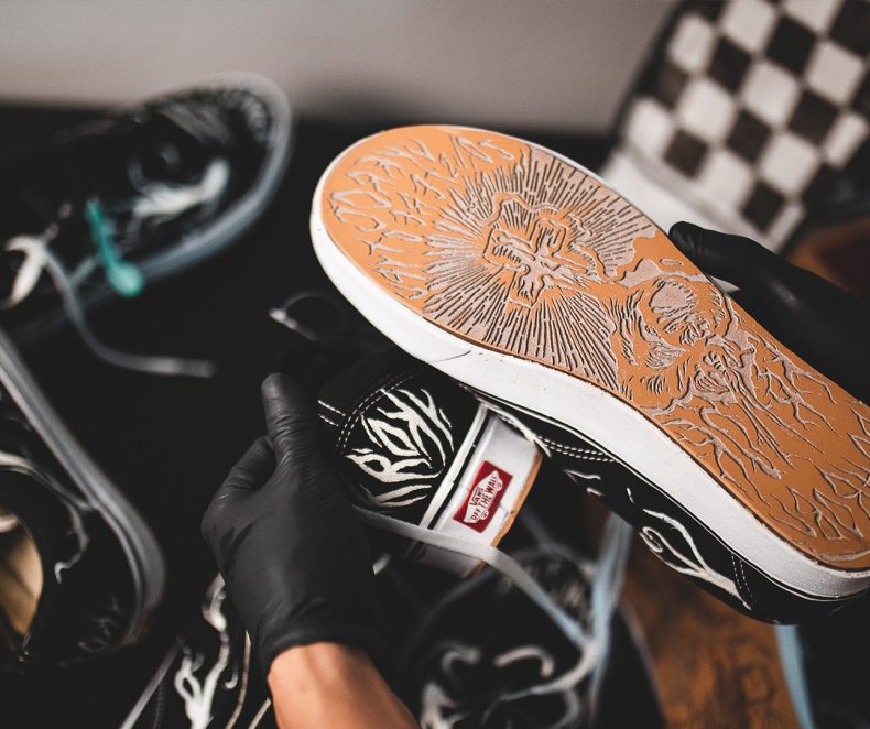 FTSHP x Oliver Mušinka /custom Vans Old Skool/