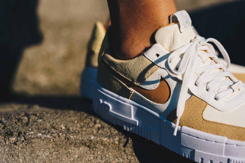 Nike Air Force 1 Pixel on feet