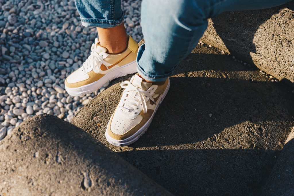 Nike Air Force 1 Pixel on feet