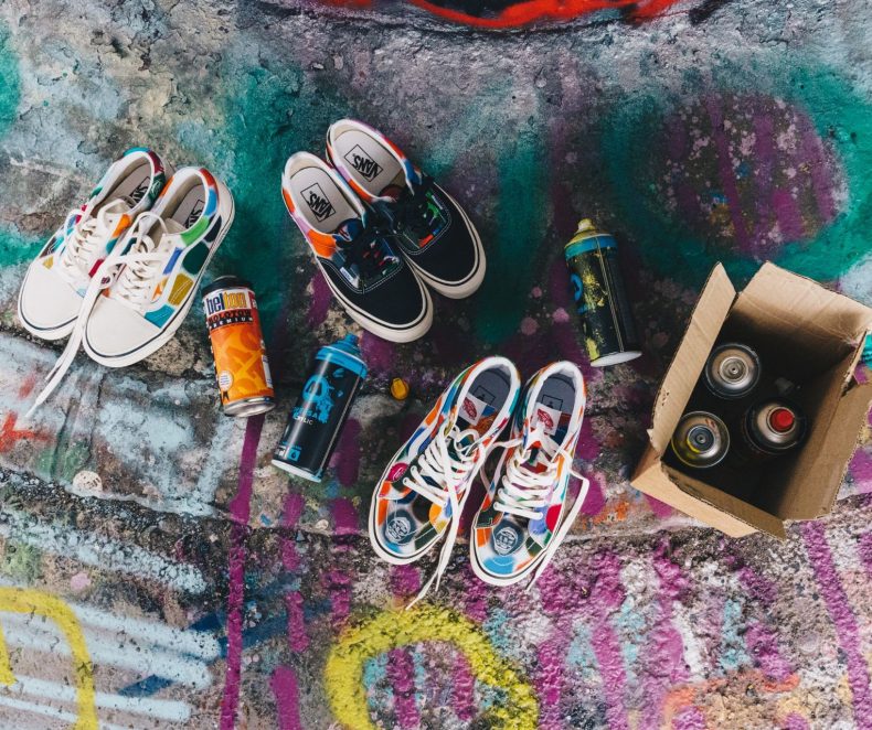 Vans vzdává hold fenoménu grafitti s kolekcí Spray Spots pack