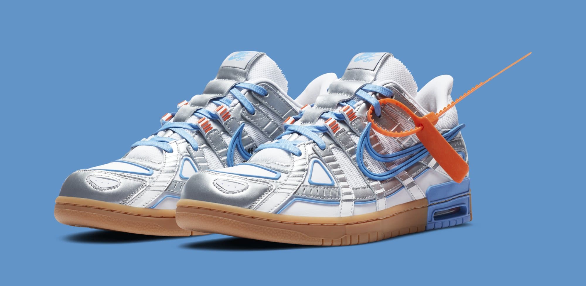 off white nike air blue