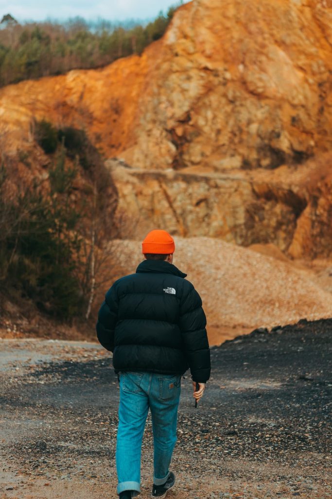 puffer jacket the north face