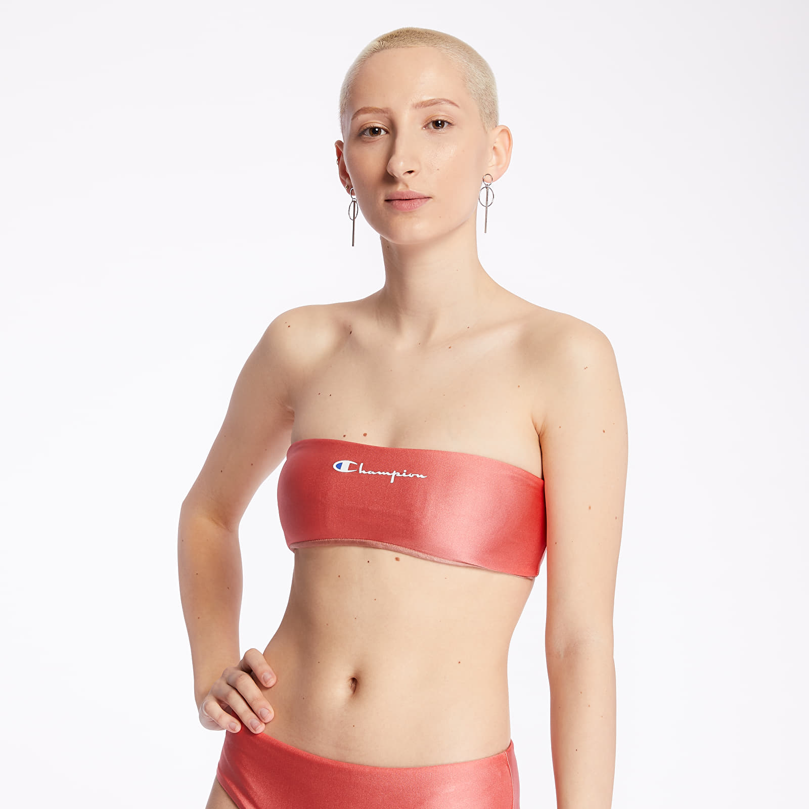 dámské bandeau bikiny bezramínkové bikiny