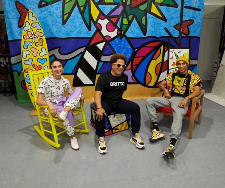 Óda na optimismus ve spolupráci Puma x Romero Britto