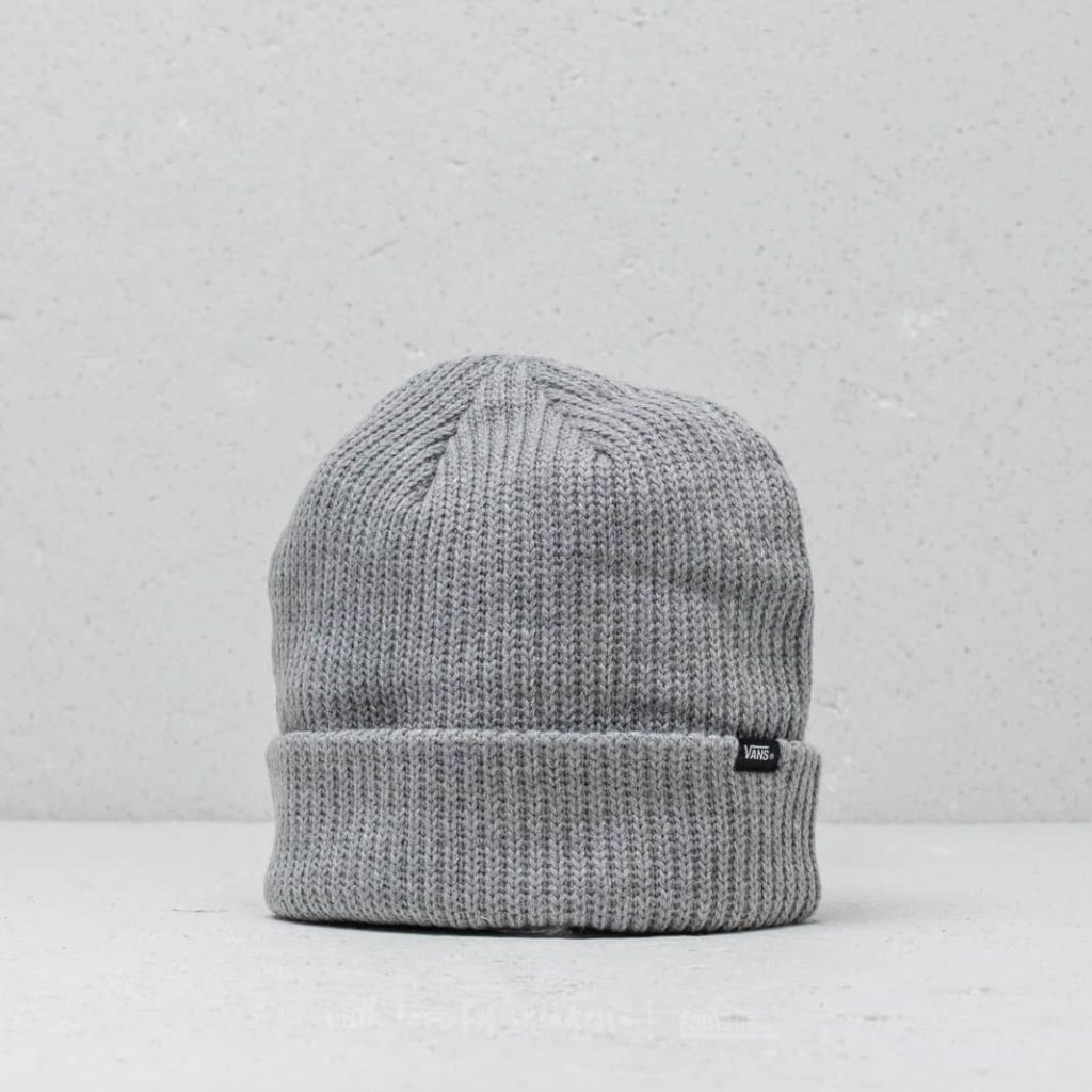 Šedá beanie čepice