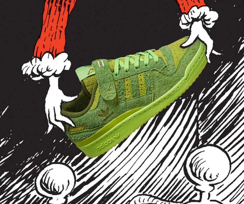 Grinch ukradl tenisky adidas Forum