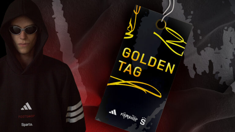 Soutěž Golden Tag: Nakup kolekci Footshop x Sparta a vyhraj VIP zážitek na Letné!