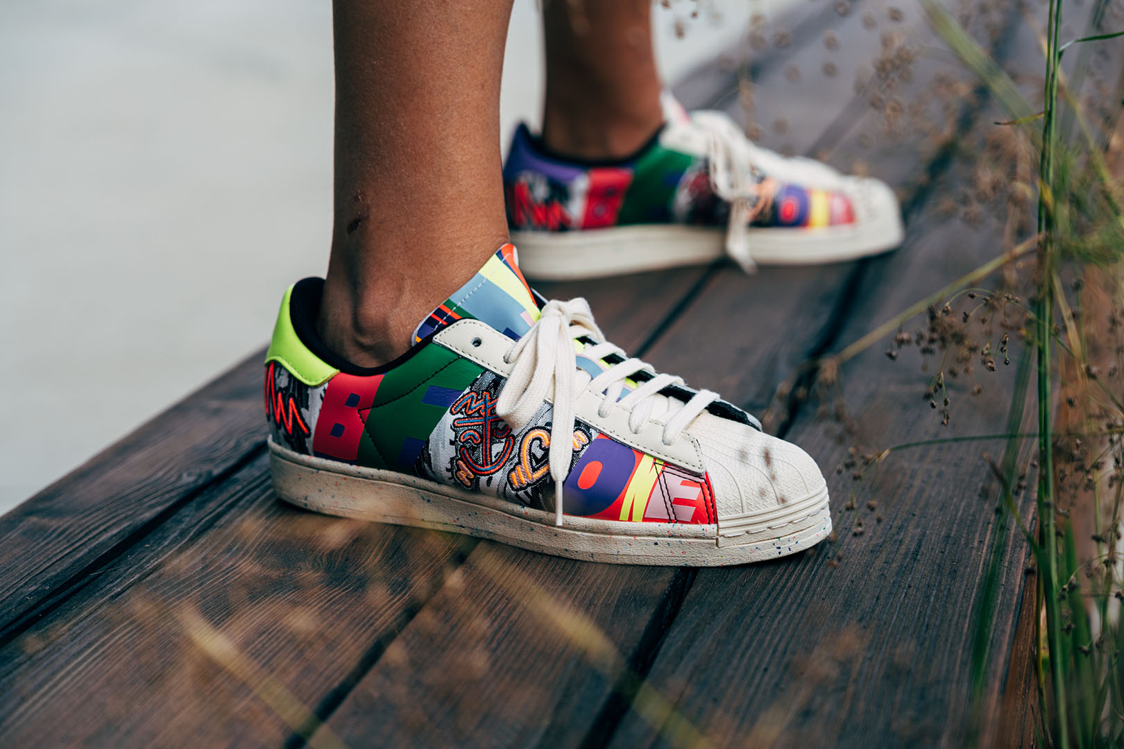 adidas Superstar PRIDE RM Shoes - White, Unisex Lifestyle
