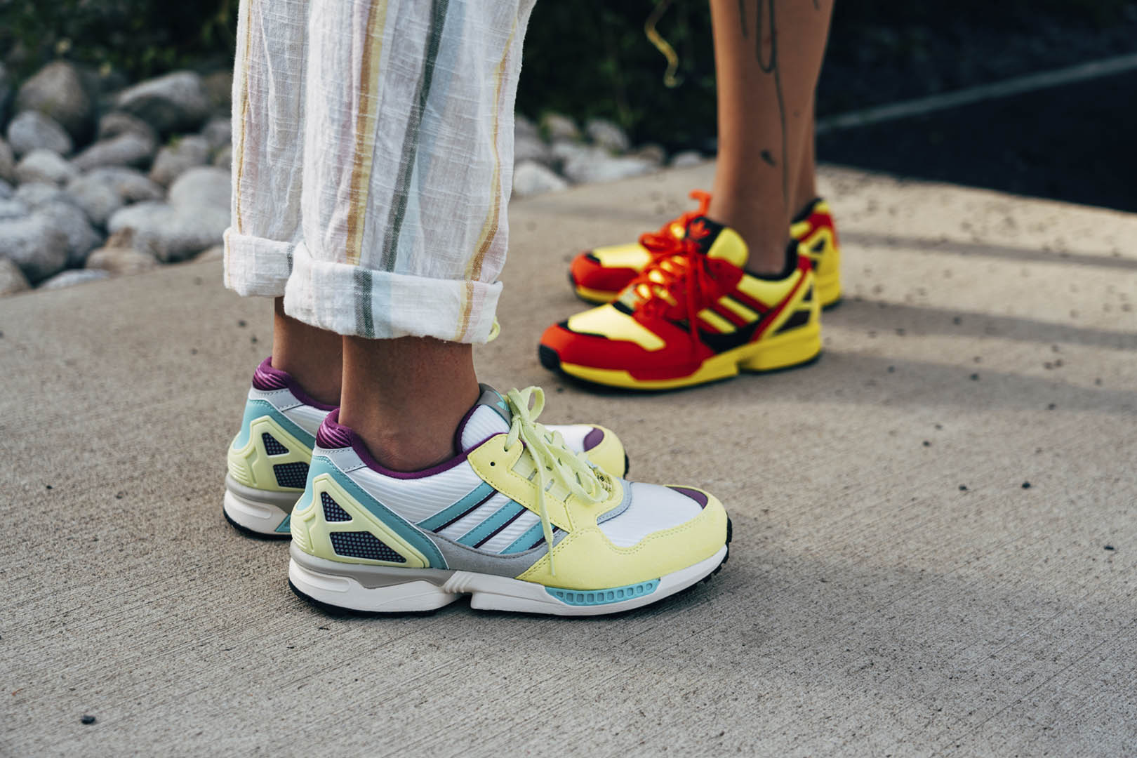 Men's shoes adidas ZX 9000 Pulse Yellow/ Ash Silver/ Acid Mint | Footshop