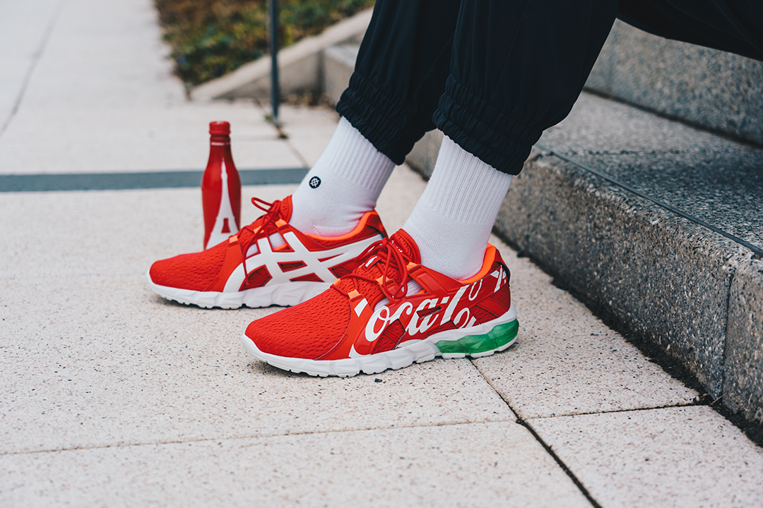 asics gel quantum coca cola