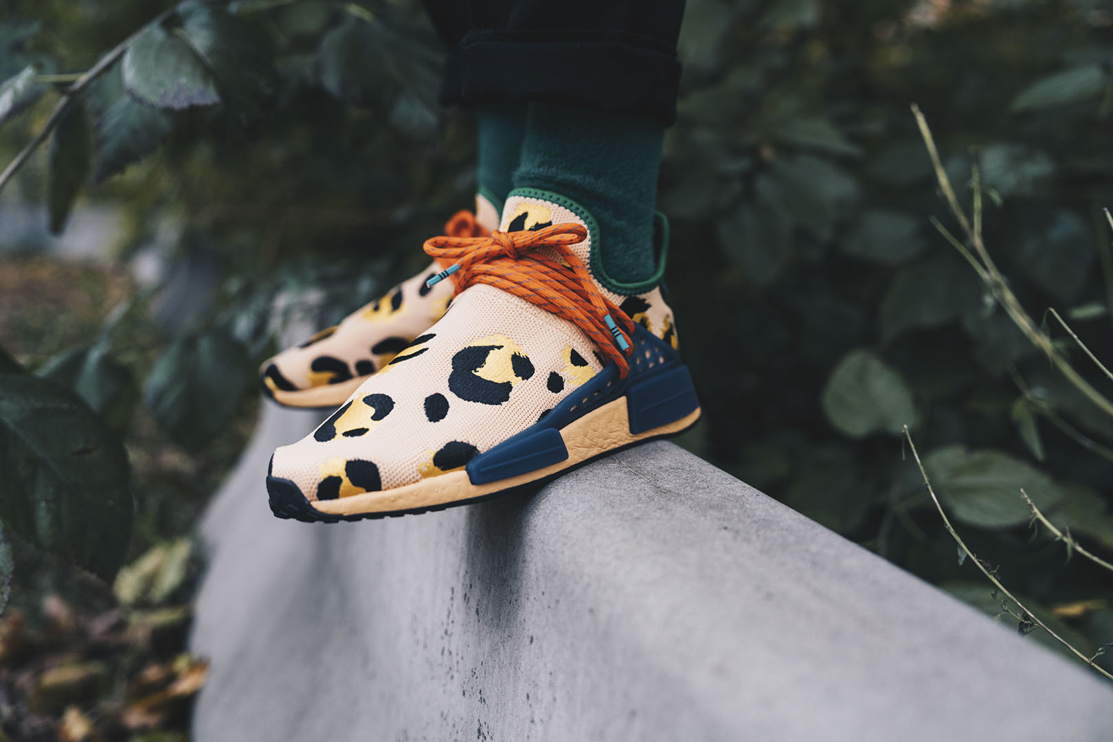 Pharrell Williams x Adidas Hu NMD Animal Print Review (Adidas Confirmed  App) 